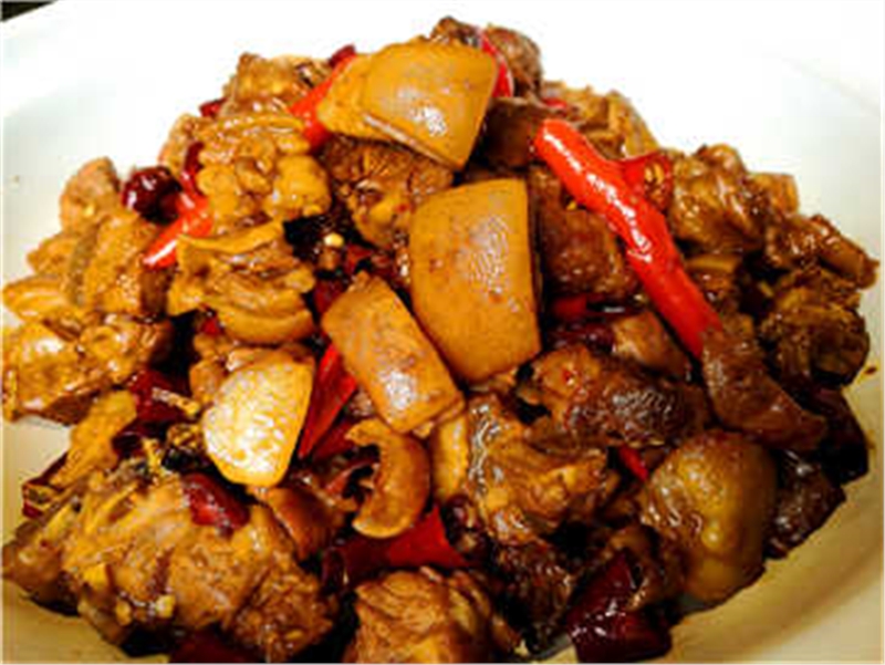 干锅羊肉 桂林味道制造 实拍菜品