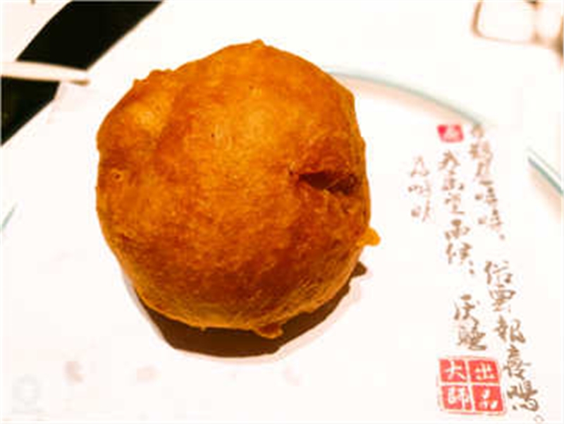 脆炸糯米鸡 桂林味道制造 实拍菜品