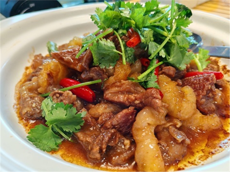 桂林香牛烧花胶 桂林味道制造 实拍菜品